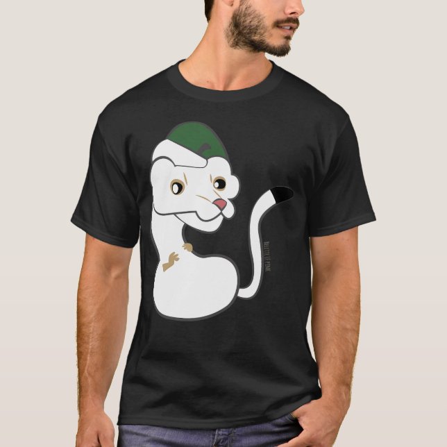 Elf Stoat Julafton Red T Shirt (Framsida)