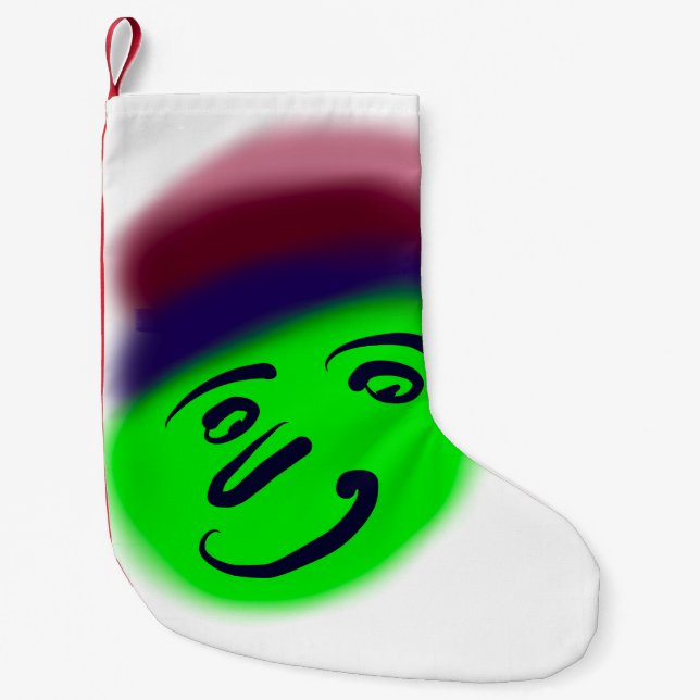 Elf Stocking Liten Julstrumpa (Framsidan)