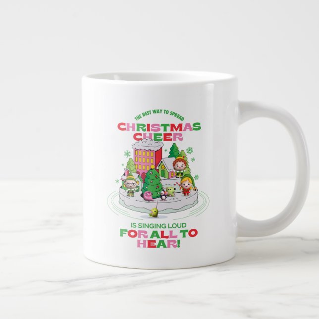 Elf the Movie | Bästa sättet att sprida jul Jumbo Mugg (Höger)