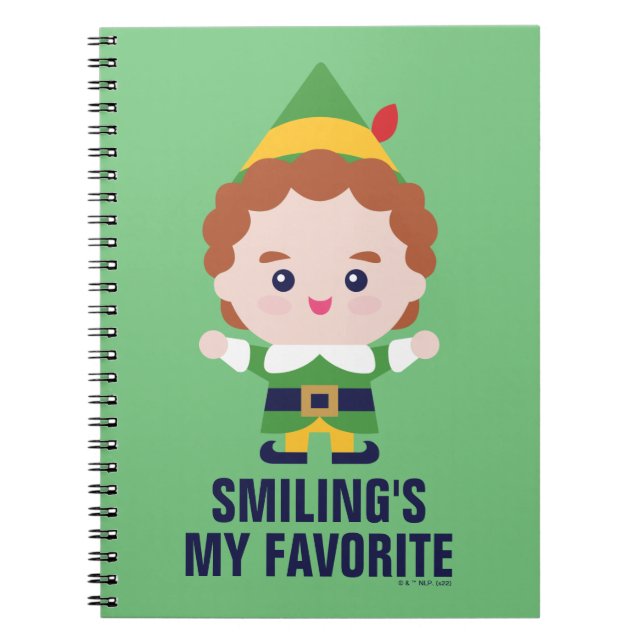 Elf the Movie | Cute Buddy Anteckningsbok (Framsidan)
