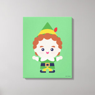 Elf the Movie Cute Buddy Canvastryck