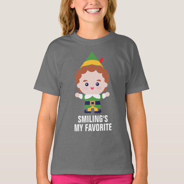 Elf the Movie | Cute Buddy T Shirt (Framsida)