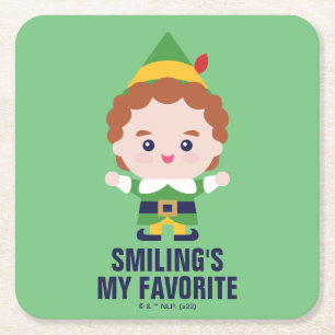 Elf the Movie Cute Buddy Underlägg Papper Kvadrat