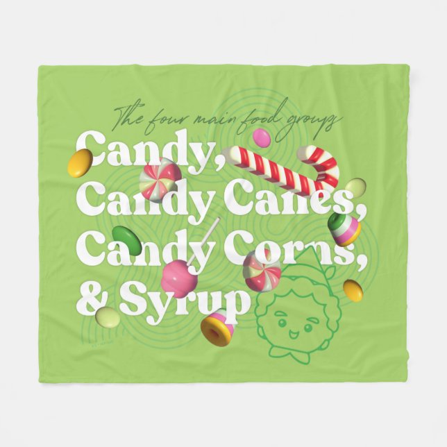 Elf the Movie | De fyra viktigaste livsmedelsgrupp Fleecefilt (Framsidan (Horisontell))