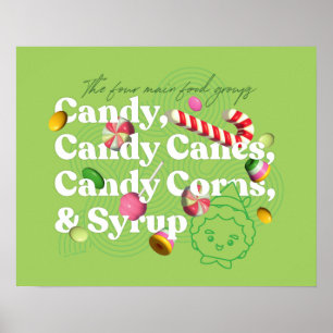 Elf the Movie   De fyra viktigaste livsmedelsgrupp Poster