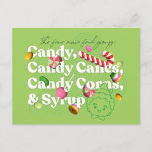 Elf the Movie De fyra viktigaste livsmedelsgrupp Vykort