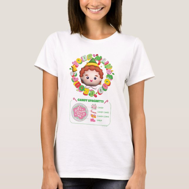 Elf the Movie | Four Main Food Groups T Shirt (Framsida)