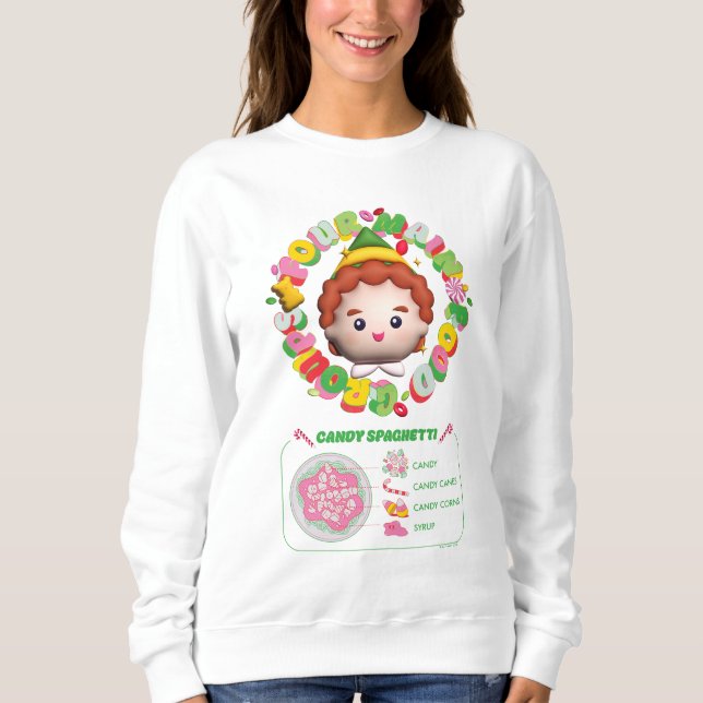 Elf the Movie | Four Main Food Groups T Shirt (Framsida)