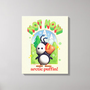 Elf the Movie Inte nu arktisk puffin! Canvastryck