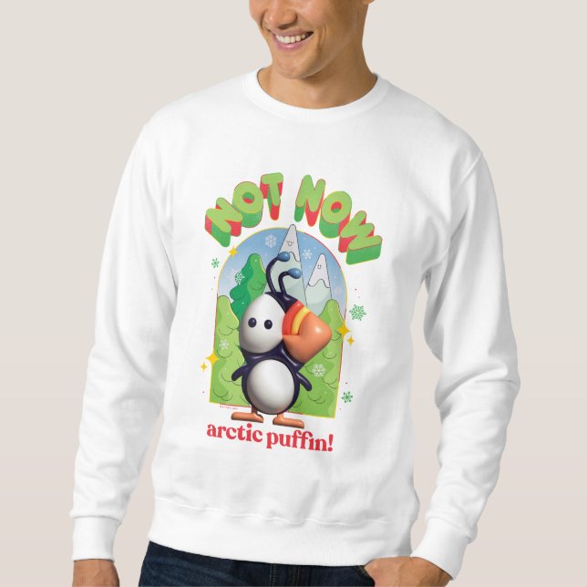 Elf the Movie | Inte nu arktisk puffin! Lång Ärmad Tröja (Framsida)