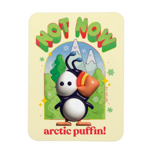 Elf the Movie Inte nu arktisk puffin! Magnet