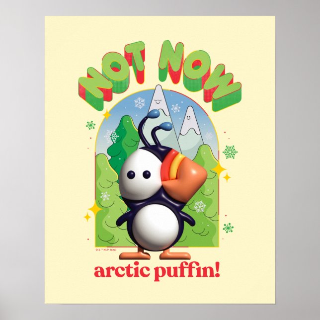 Elf the Movie | Inte nu arktisk puffin! Poster (Framsidan)