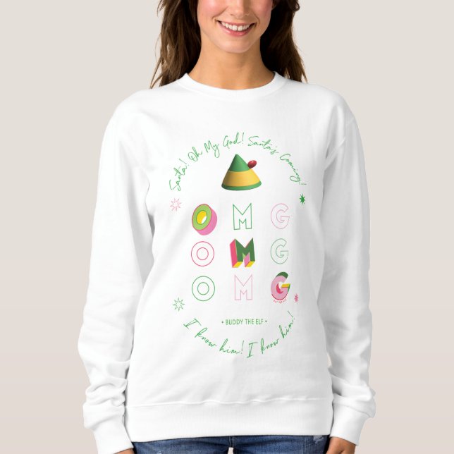 Elf the Movie | Santa OMG T Shirt (Framsida)