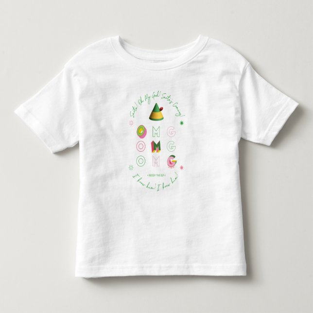 Elf the Movie | Santa OMG T Shirt (Framsida)