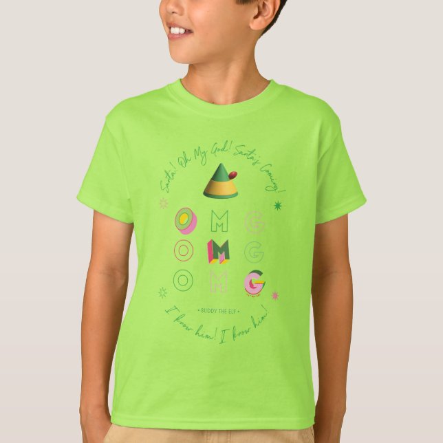 Elf the Movie | Santa OMG T Shirt (Framsida)