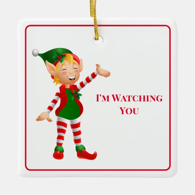 Elf Träd Ornament (Framsida)