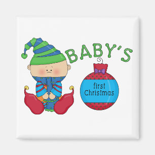 Elf Tshirts, 1:a julafton Magnet