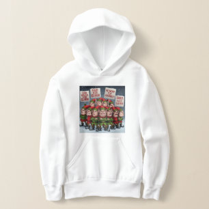 Elf-uppror: Santa's Workshop om Strejka T Shirt