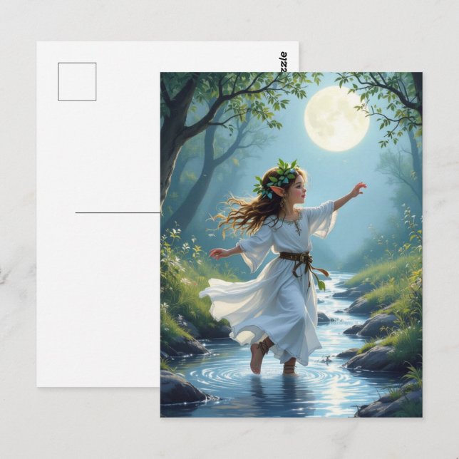 Elf Vykort (Fram/baksida)