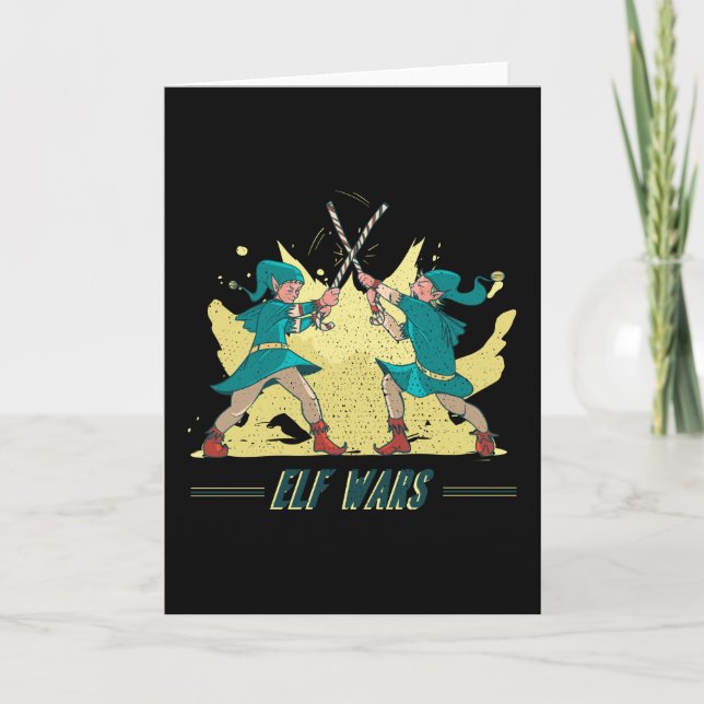 Elf wars kort (Framsida)