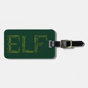 Elf Weapons Collage Bagagebricka