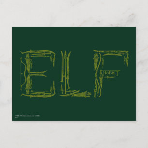 Elf Weapons Collage Vykort