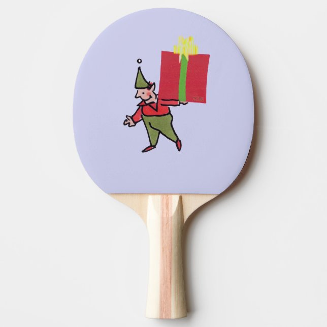 Elf With Red Box lila ping pong paddle Pingisracket (Framsidan)