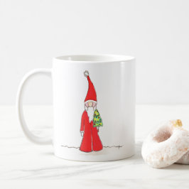 Elf with Tree Kaffemugg