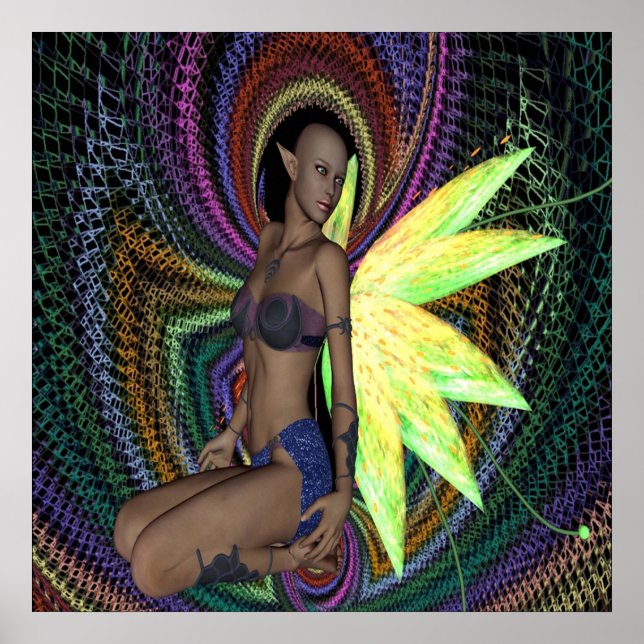 Elf Woman Poster (Framsidan)