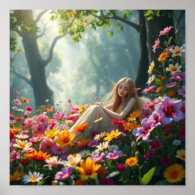 Elf World-Behålla eller design själv Poster (Framsidan)