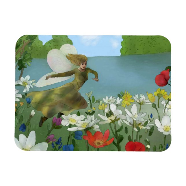 Elfe am See Magnet (Horisontell)