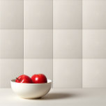 Elfenben av gräddbeige kakelplatta<br><div class="desc">Fast gräddbeige elfenbensdesign.</div>