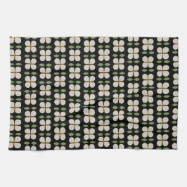 Elfenben - Elegant Botanical Tea Towel Kökshandduk