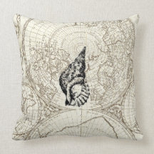 Elfenbenkarta och snäckskalillustrationsjöliv