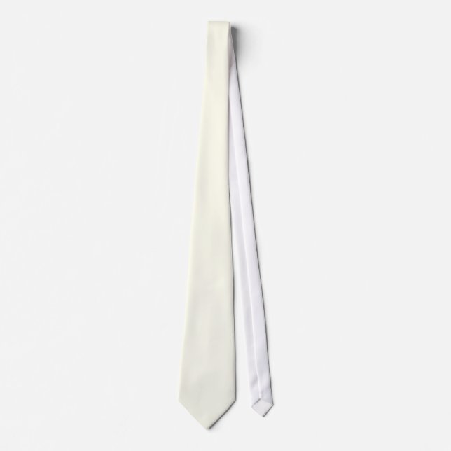 Elfenbensfärgad slips (Framsida)