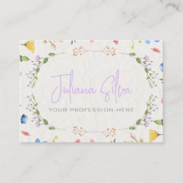 Elfenbensfärgsfärg Visitkort