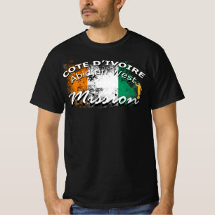 Elfenbenskusten Abidjan Väster Mormon LDS Uppdrag T Shirt