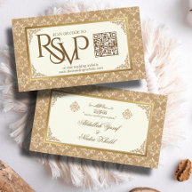 Elfenbenskusten Guld Damask QR Code OSA Islamic Br