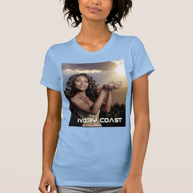 ELFENBENSKUSTEN - KAKAO T SHIRT (Framsida)