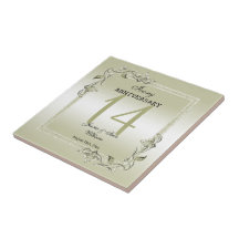 Elfenbenskusten Kem & Glitter 14:e Bröllop-årsdage