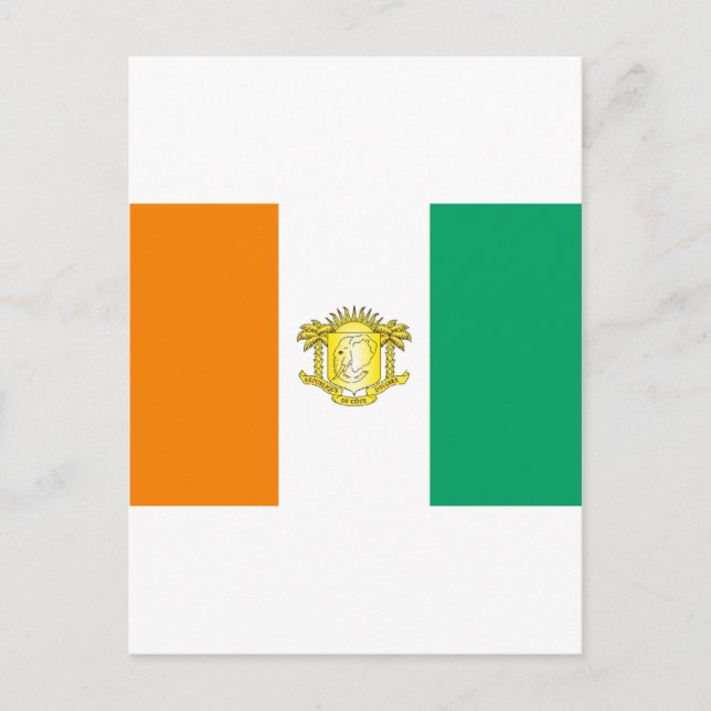 Elfenbenskusten Kusten - Elfenbenskusten Vykort (Framsida)