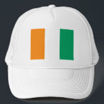 Elfenbenskusten Kusten Flagga Keps<br><div class="desc">Patriotic flagga i Elfenbenskusten Kusten.</div>