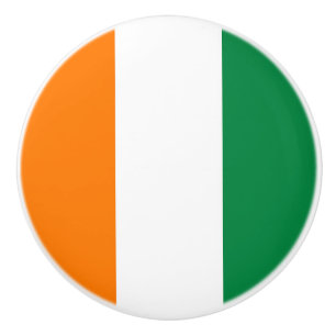 Elfenbenskusten Kusten flagga Knopp