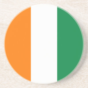 Elfenbenskusten Kusten flagga Underlägg