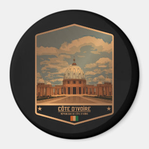 Elfenbenskusten Kusten Magnet