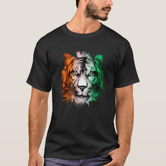 Elfenbenskusten Kusten T Shirt (Framsida)