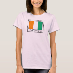 Elfenbenskusten Kusten Tee Shirt