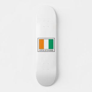 Elfenbenskusten Mini Skateboard Bräda 18,5 Cm