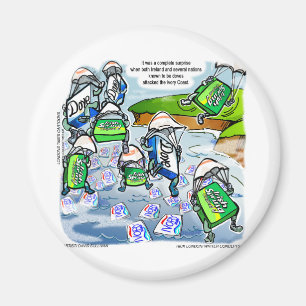 Elfenbenskusten Roliga överraskningsgåvor Tees & K Magnet