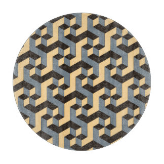 Elfenbenskusten silver - Geometric Complex Tile